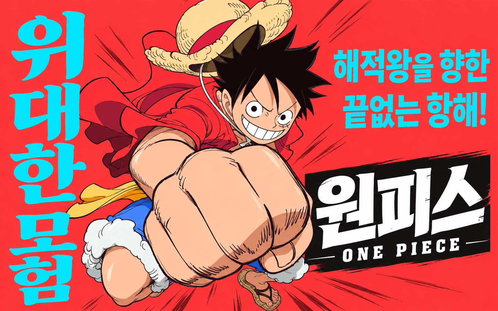원피스 — 위대한 모험. 해적왕을 향한 끝없는 항해!